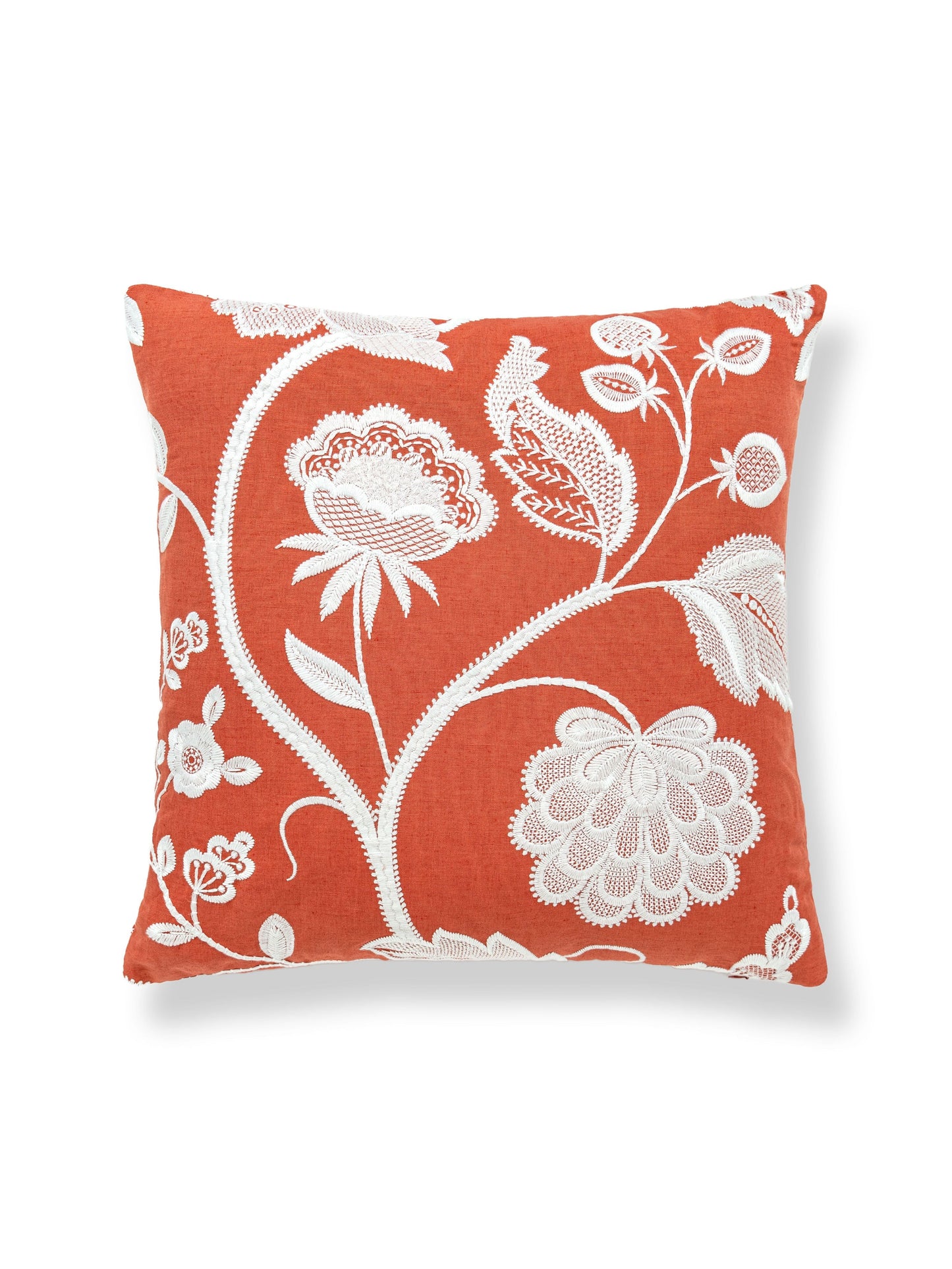 SCALAMANDRE PILLOWS   BOTANICAL / FOLIAGE 
FLORAL SQUARE    - SC 0004SDDK27151 NEW SKU # SCSDDK271510004