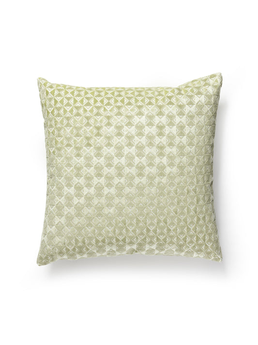 SCALAMANDRE PILLOWS   GEOMETRIC 
SMALL SCALE 
STRIE SQUARE    - SC 0004SDDK27324 NEW SKU # SCSDDK273240004