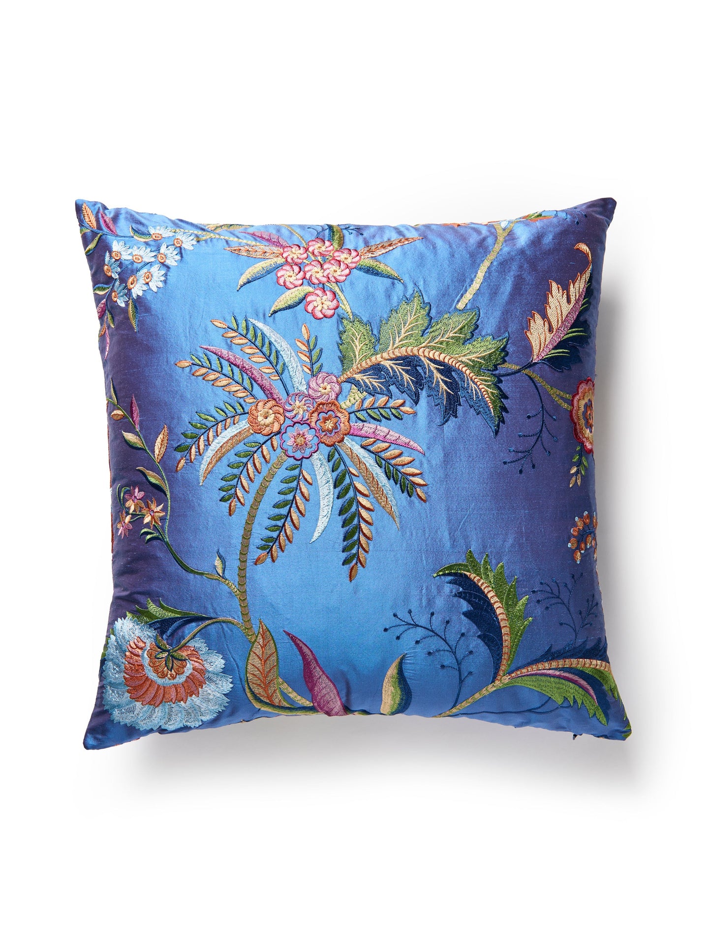 SCALAMANDRE PILLOWS   BOTANICAL / FOLIAGE 
FLORAL 
JACOBEAN / TREE OF LIFE SQUARE    - SC 0004SDDK27325 NEW SKU # SCSDDK273250004