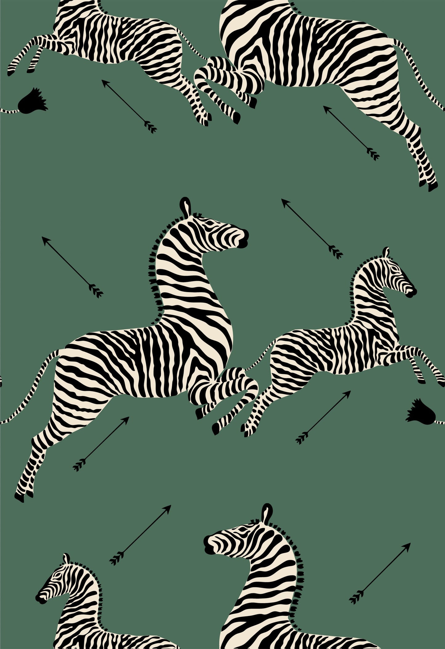 SC-0004WP81388M--ZEBRAS---WALLPAPER