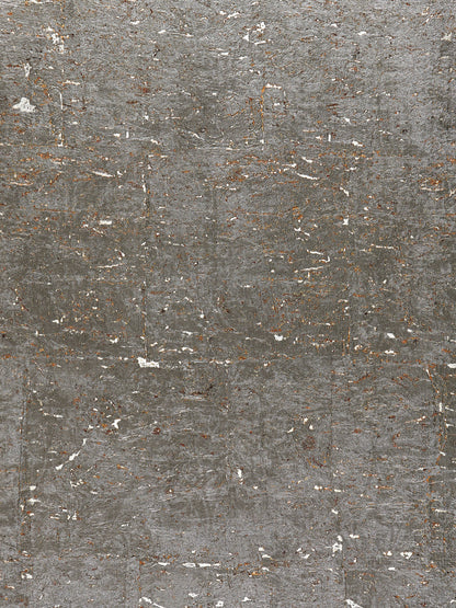 SCALAMANDRE  METAL CORK TEXTURE GRAPHITE   - SC 0004WP88336 NEW SKU # SCWP883360004