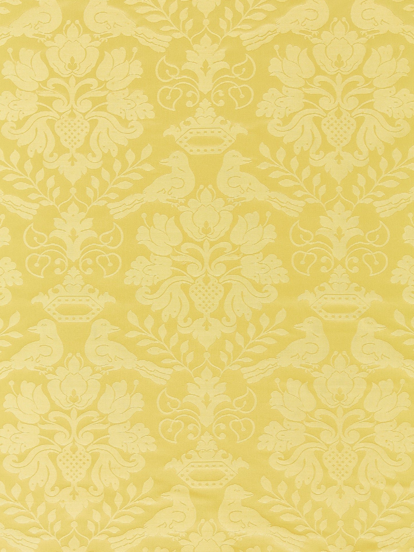 SCALAMANDRE  LOVE BIRD FABRIC BUTTERSCOTCH   - SC 00051098MM