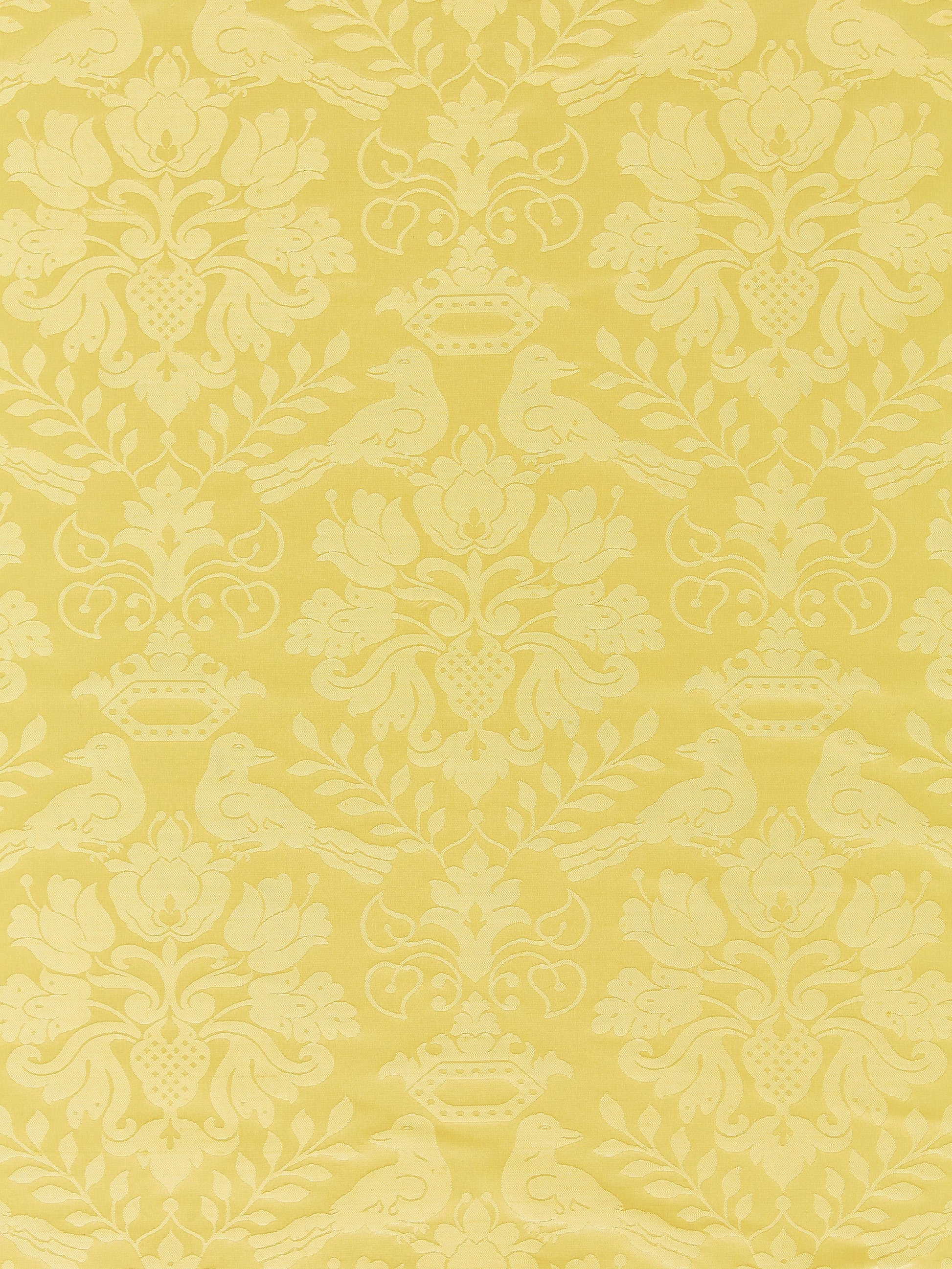 SCALAMANDRE  LOVE BIRD FABRIC BUTTERSCOTCH   - SC 00051098MM