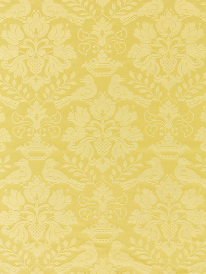 SCALAMANDRE  LOVE BIRD FABRIC BUTTERSCOTCH   - SC 00051098MM NEW SKU # SC1098MM0005