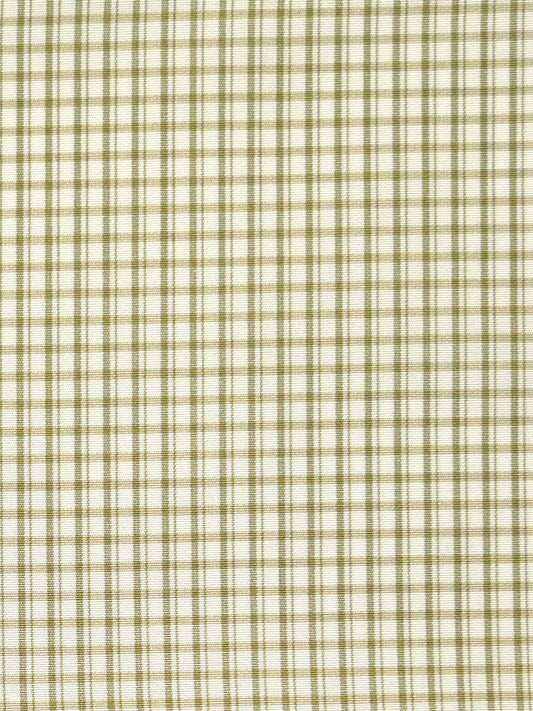 SCALAMANDRE  ASTOR CHECK FABRIC LEAF   - SC 000526983