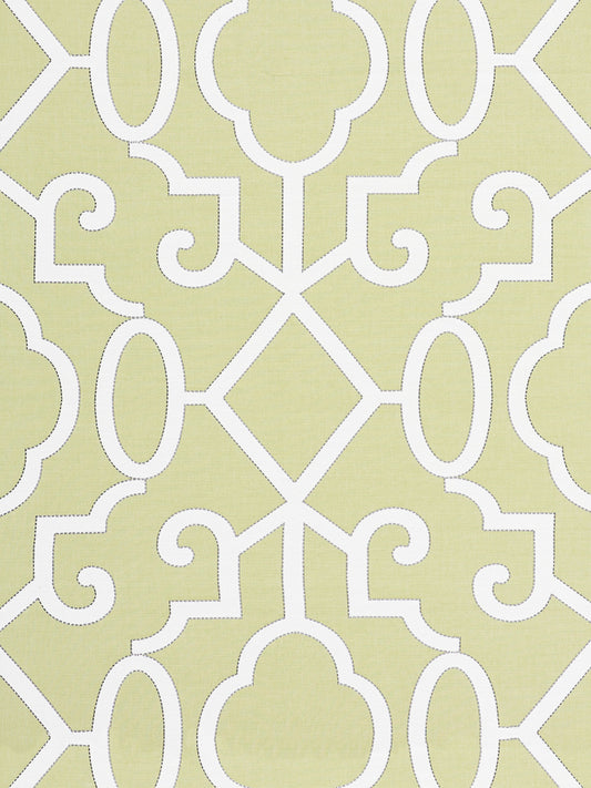 SCALAMANDRE  MING FRETWORK FABRIC PEAR   - SC 000527012