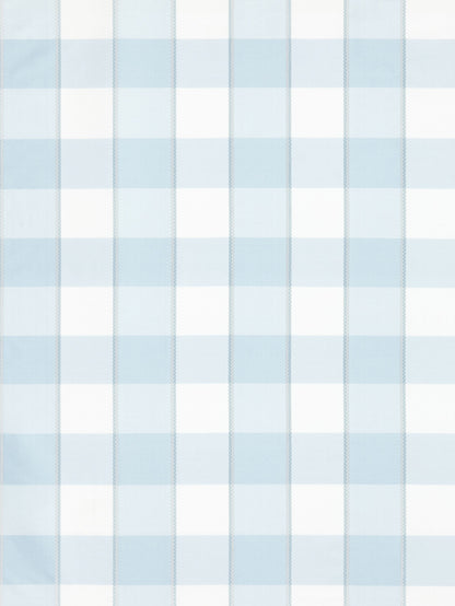 SCALAMANDRE  CHELSEA CHECK FABRIC SKY   - SC 000527024 NEW SKU # SC270240005
