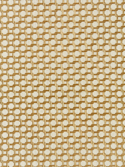 SCALAMANDRE  LINK EMBROIDERY FABRIC BRONZE   - SC 000527140 NEW SKU # SC271400005