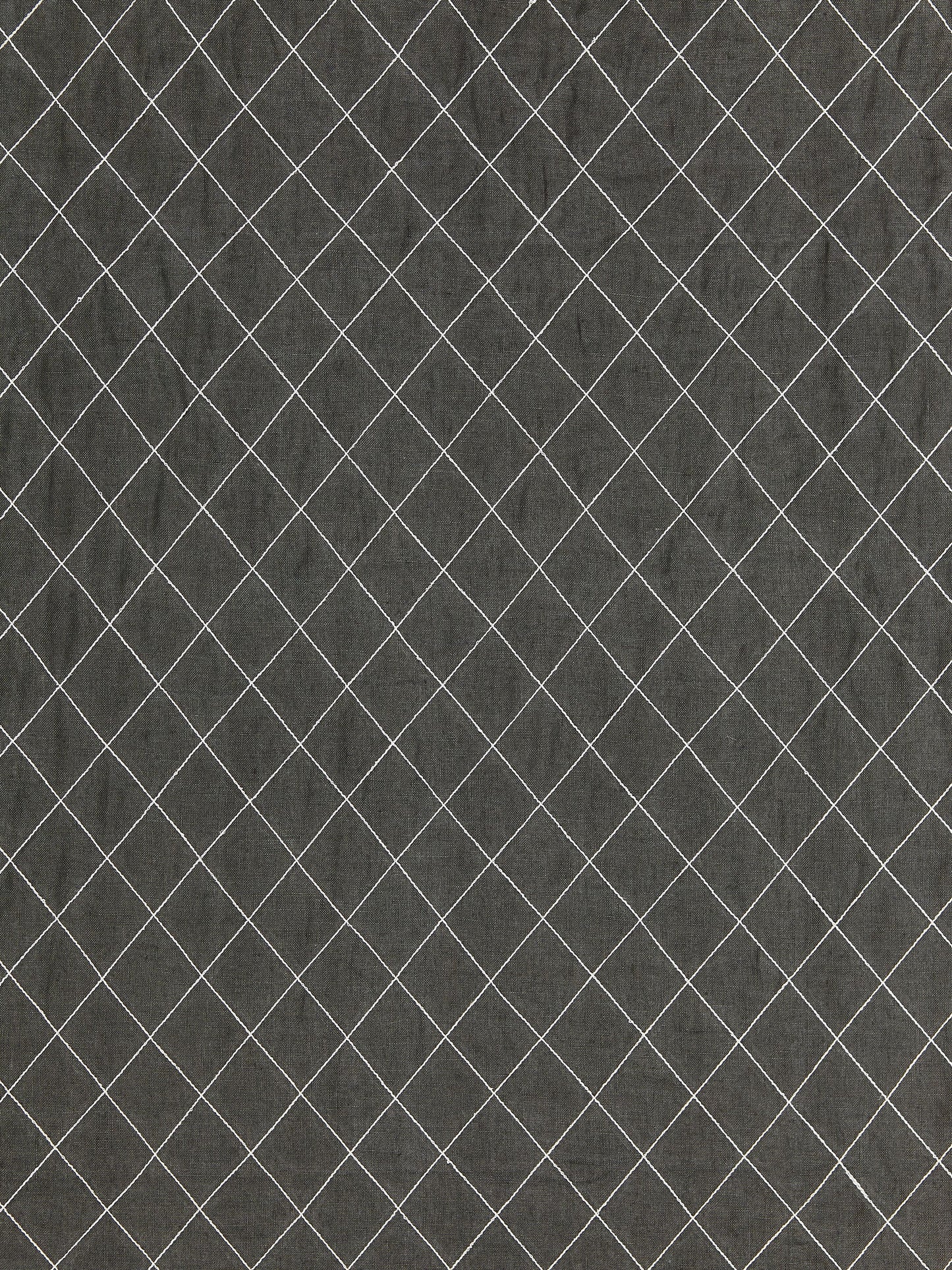 SCALAMANDRE OUTLET  FABRIC COUNTERPANE  FABRIC CHARCOAL   - SC 000527150