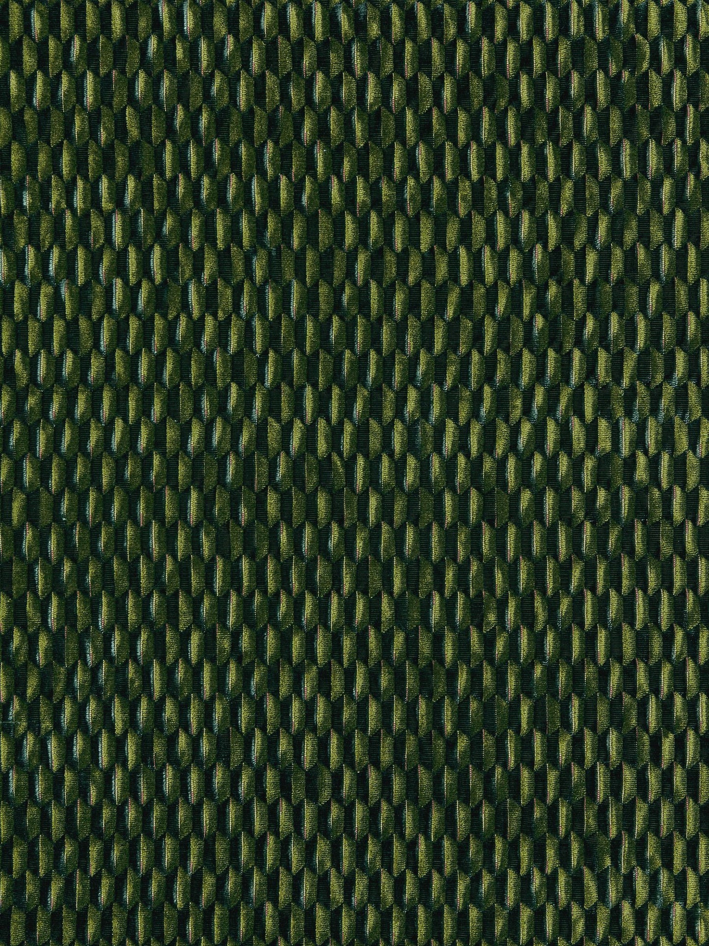 SCALAMANDRE  ALLEGRA VELVET FABRIC EMERALD   - SC 000527184