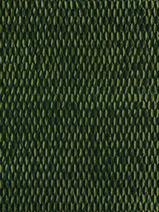 SCALAMANDRE  ALLEGRA VELVET FABRIC EMERALD   - SC 000527184