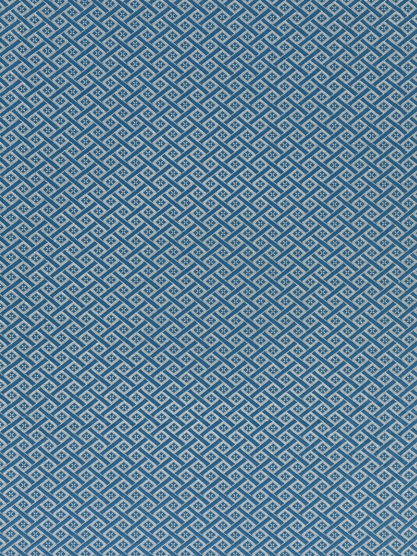 SCALAMANDRE  DIAMANTE MATELASSE FABRIC BLUEBELL   - SC 000527223