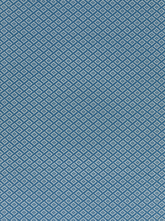 SCALAMANDRE  DIAMANTE MATELASSE FABRIC BLUEBELL   - SC 000527223