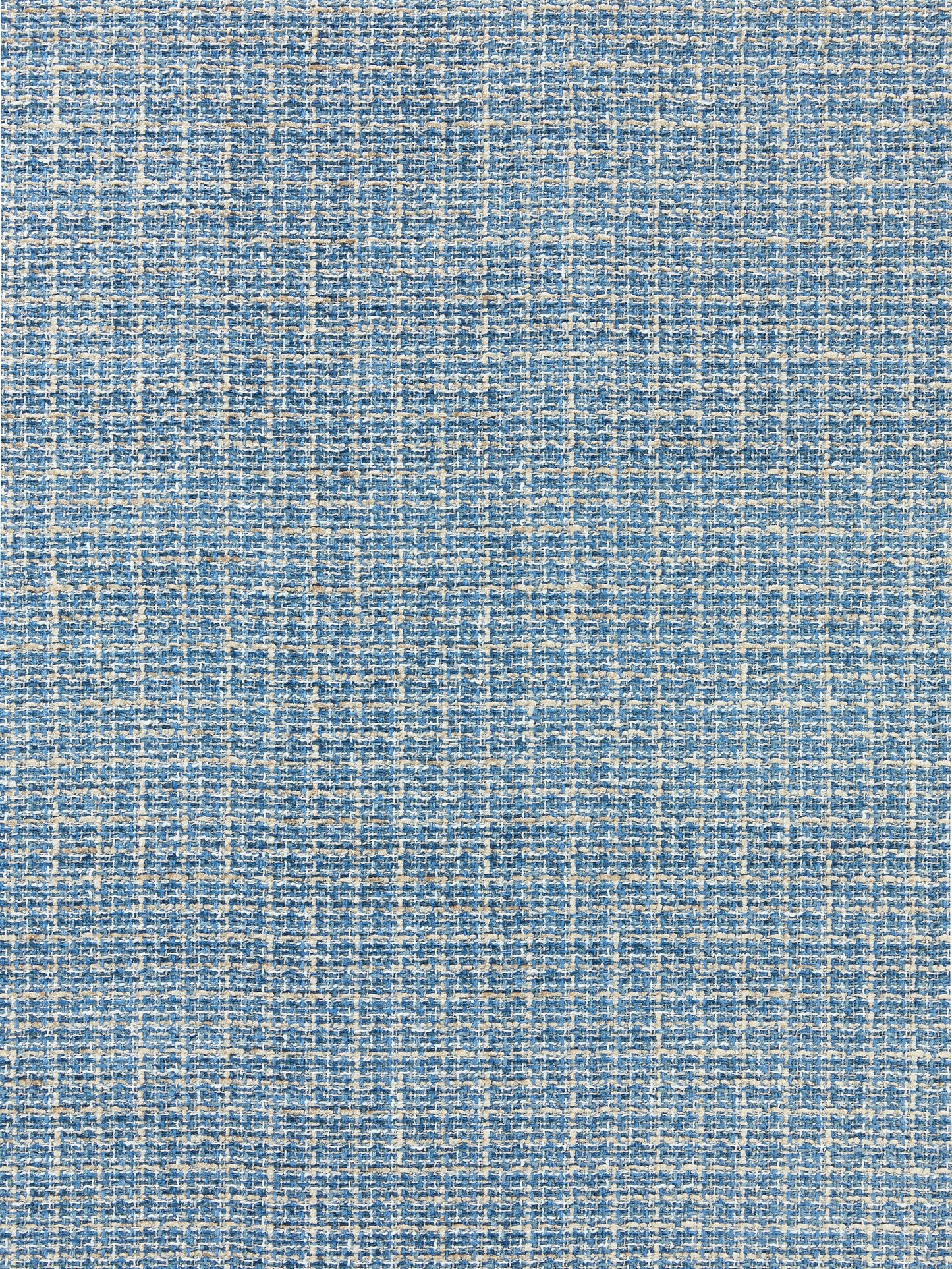 SCALAMANDRE  HIGHLAND CHENILLE FABRIC BLUE MOOD   - SC 000527257