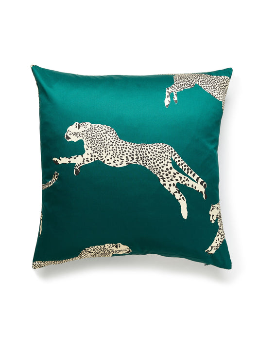 SCALAMANDRE PILLOWS   BIRD / ANIMAL SQUARE    - SC 0005CHEETPILL