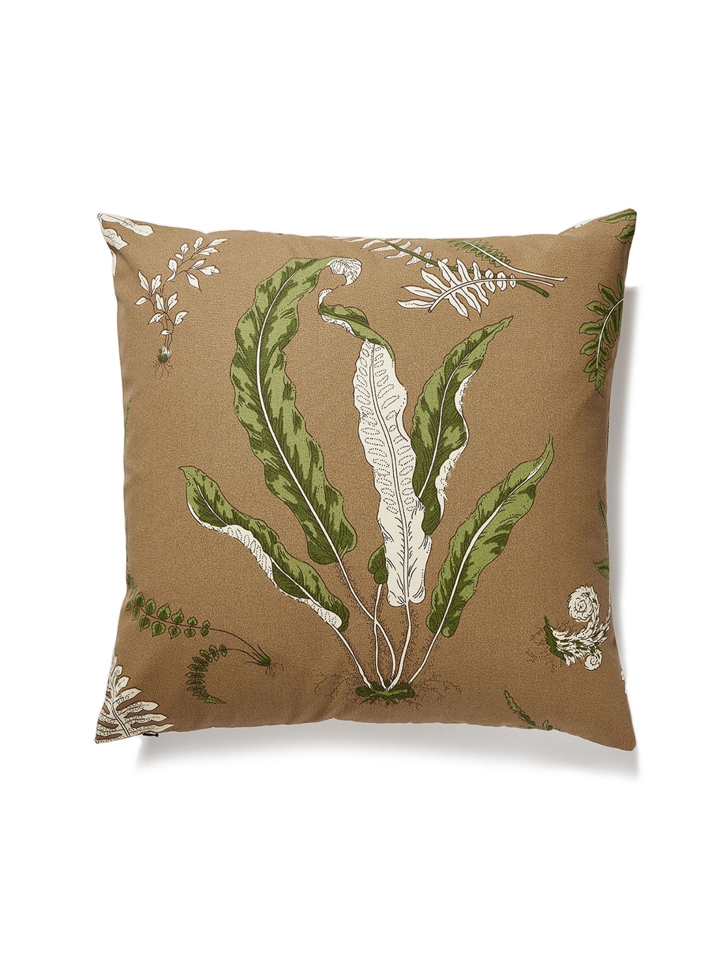 SCALAMANDRE PILLOWS   BOTANICAL / FOLIAGE SQUARE    - SC 0005ELSIEOUT NEW SKU # SCELSIEOUT0005