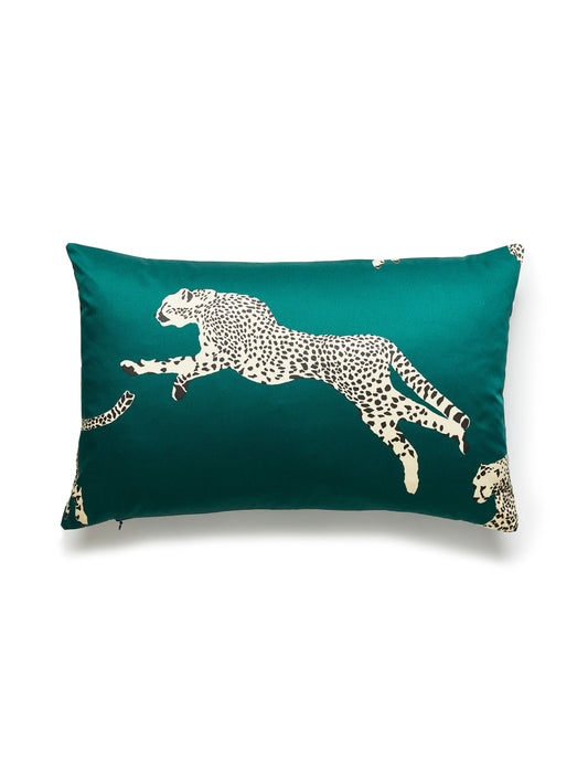 SCALAMANDRE PILLOWS   BIRD / ANIMAL LUMBAR    - SC 0005LCHEETPIL