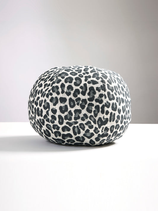 SCALAMANDRE PILLOWS   ABSTRACT 
ANIMAL SKIN ROUND    - SC 0005SBENGPILL