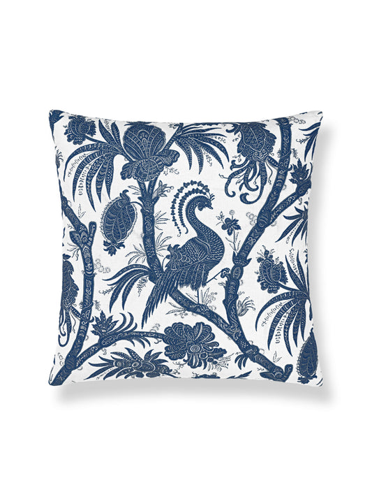 SCALAMANDRE PILLOWS   BIRD / ANIMAL 
BOTANICAL / FOLIAGE SQUARE    - SC 0005SDDK16575 NEW SKU # SCSDDK165750005