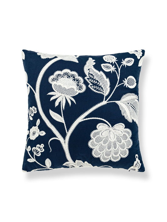 SCALAMANDRE PILLOWS   BOTANICAL / FOLIAGE 
FLORAL SQUARE    - SC 0005SDDK27151