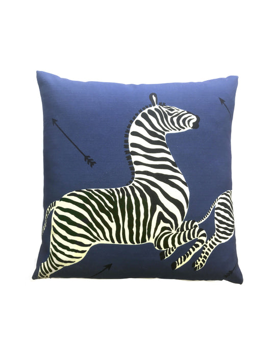 SCALAMANDRE PILLOWS   BIRD / ANIMAL SQUARE    - SC 0005ZEBRAOUT