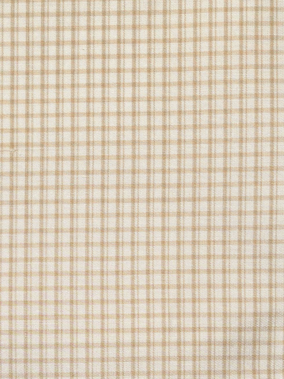 SCALAMANDRE  ASTOR CHECK FABRIC STRAW   - SC 000626983