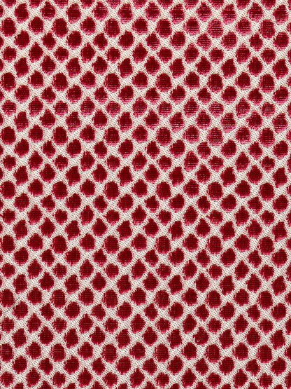 SCALAMANDRE  ETOSHA VELVET FABRIC FRAMBOISE   - SC 000627022 NEW SKU # SC270220006