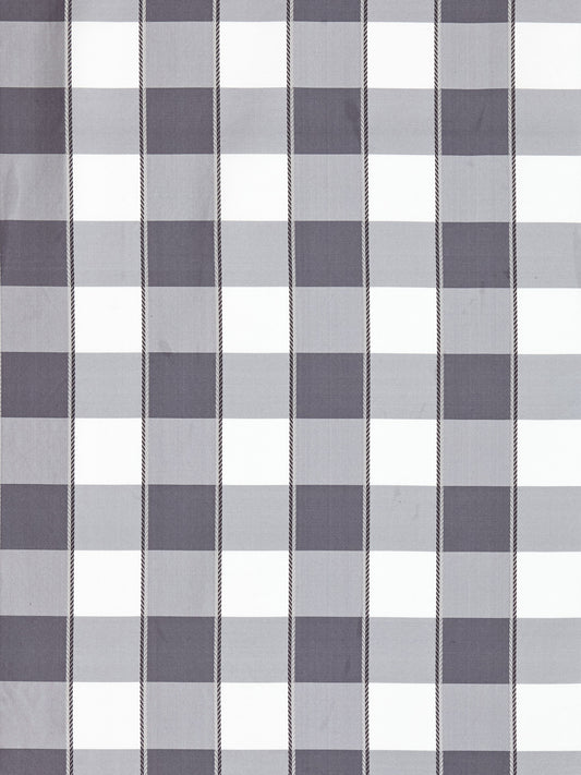 SCALAMANDRE OUTLET  FABRIC CHELSEA CHECK  FABRIC NICKEL   - SC 000627024 NEW SKU # SC270240006