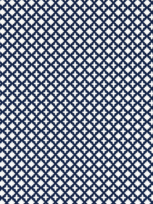 SCALAMANDRE  MARRAKESH WEAVE FABRIC NAVY   - SC 000627034