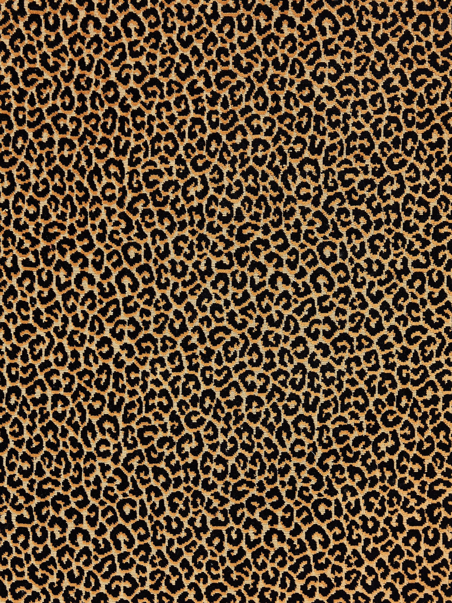 SCALAMANDRE  PANTHERA VELVET FABRIC EBONY   - SC 000627037