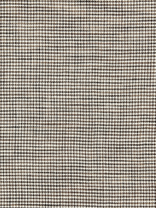 SCALAMANDRE OUTLET  FABRIC BANBURY STRIE CHECK  FABRIC BLACK WALNUT   - SC 000627099