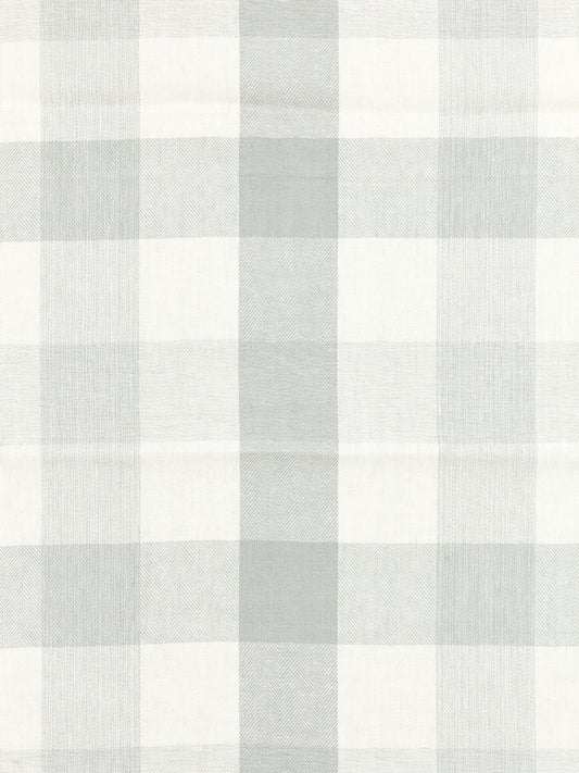 SCALAMANDRE  WESTPORT LINEN PLAID FABRIC MINERAL   - SC 000627135