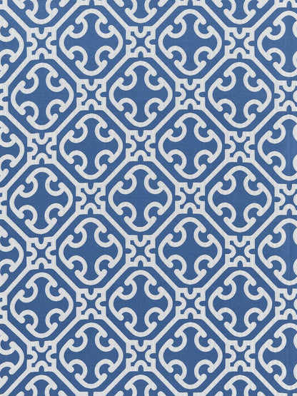 SCALAMANDRE  AILIN LATTICE WEAVE FABRIC PORCELAIN   - SC 000627214 NEW SKU # SC272140006