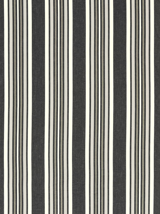 SCALAMANDRE OUTLET  FABRIC STRADA STRIPE  FABRIC EBONY   - SC 000627220 NEW SKU # SC272200006