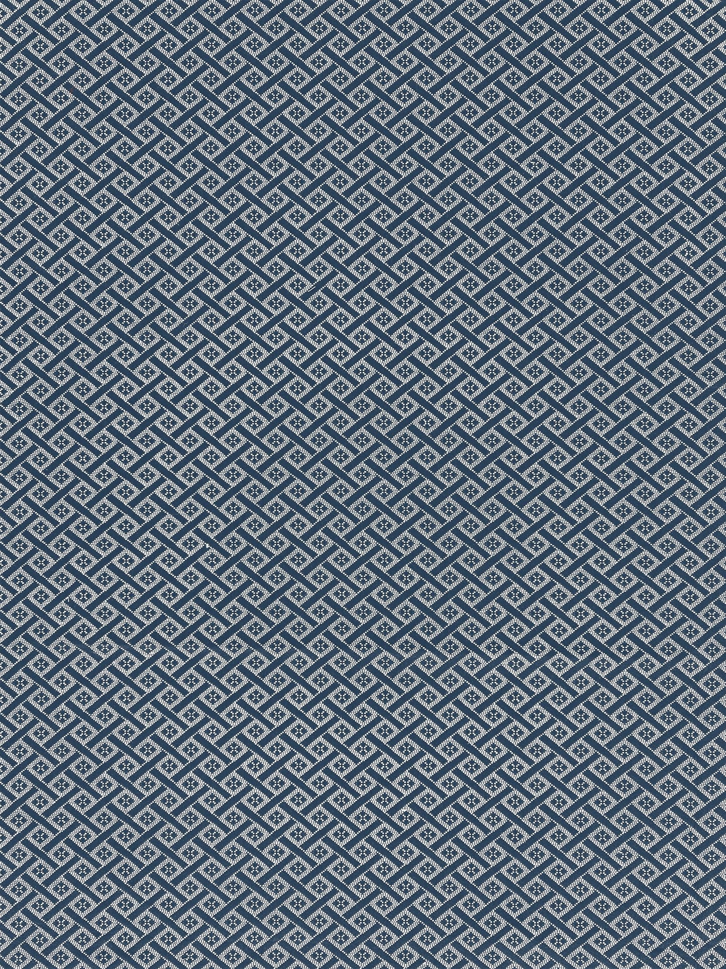 SCALAMANDRE  DIAMANTE MATELASSE FABRIC NAVY   - SC 000627223