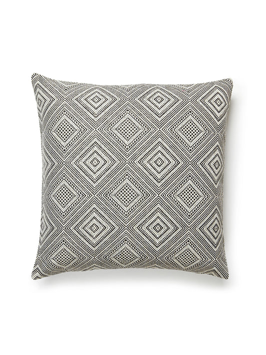 SCALAMANDRE PILLOWS   DIAMOND / OGEE 
GEOMETRIC SQUARE    - SC 0006ANTGPILL NEW SKU # SCANTGPILL0006