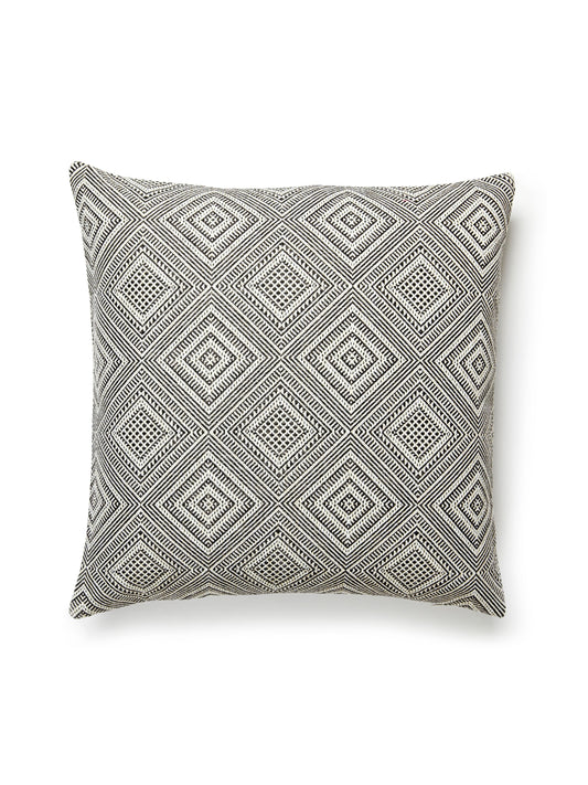 SCALAMANDRE PILLOWS   DIAMOND / OGEE 
GEOMETRIC SQUARE    - SC 0006ANTGPILL