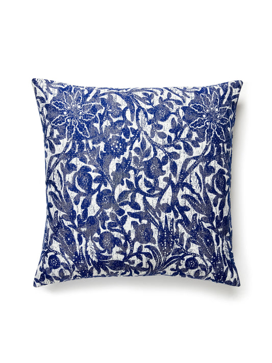 SCALAMANDRE PILLOWS   BOTANICAL / FOLIAGE 
FLORAL SQUARE    - SC 0006BALIPILL NEW SKU # SCBALIPILL0006
