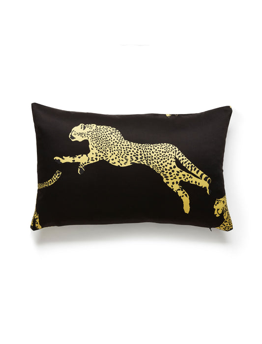 SCALAMANDRE PILLOWS   BIRD / ANIMAL LUMBAR    - SC 0006LCHEETPIL