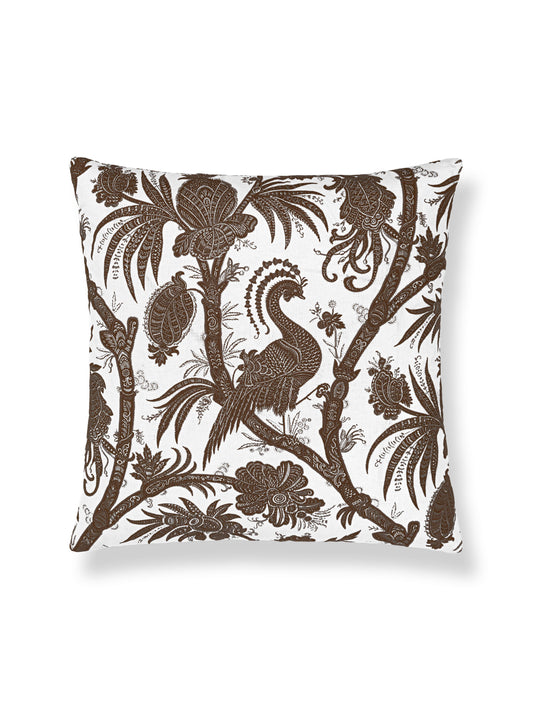 SCALAMANDRE PILLOWS   BIRD / ANIMAL 
BOTANICAL / FOLIAGE SQUARE    - SC 0006SDDK16575