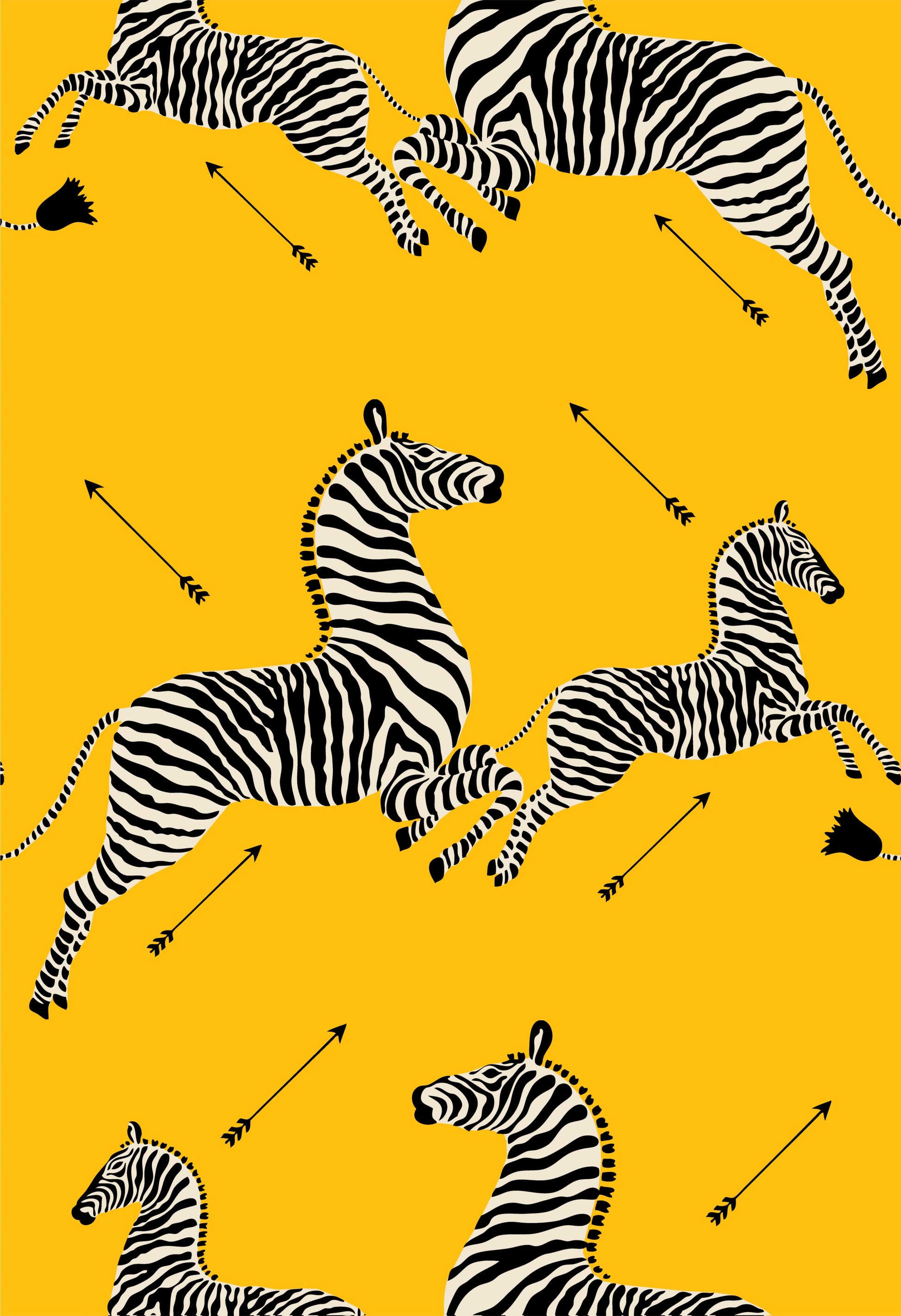 SC-0006WP81388M--ZEBRAS---WALLPAPER