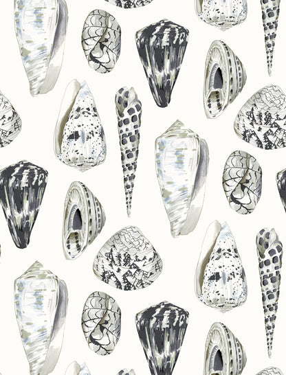 SCALAMANDRE  COQUINA BIRD , ANIMAL GRAPHITE   - SC 0006WP88365 NEW SKU # SCWP883650006