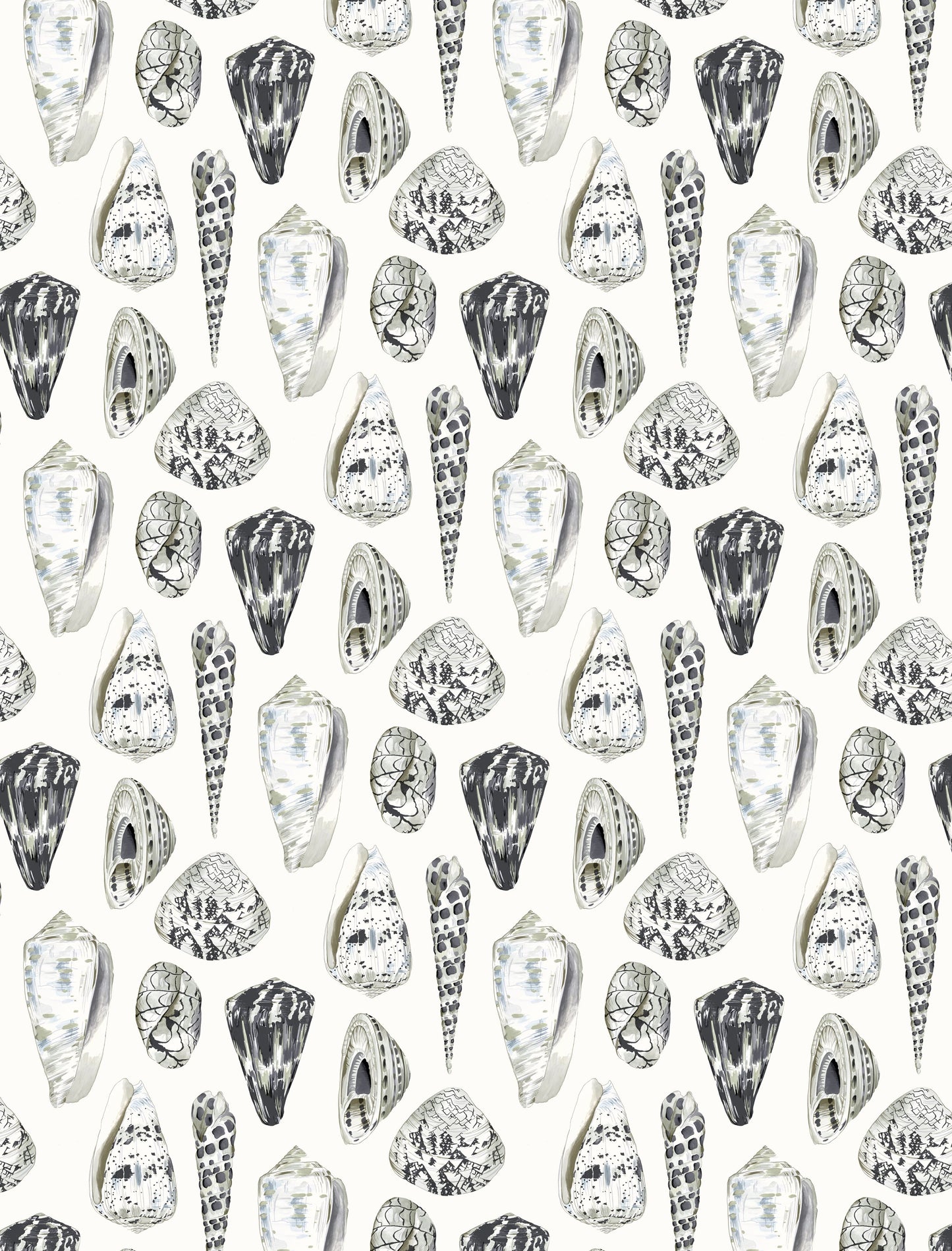 SCALAMANDRE  COQUINA BIRD , ANIMAL GRAPHITE   - SC 0006WP88365 NEW SKU # SCWP883650006