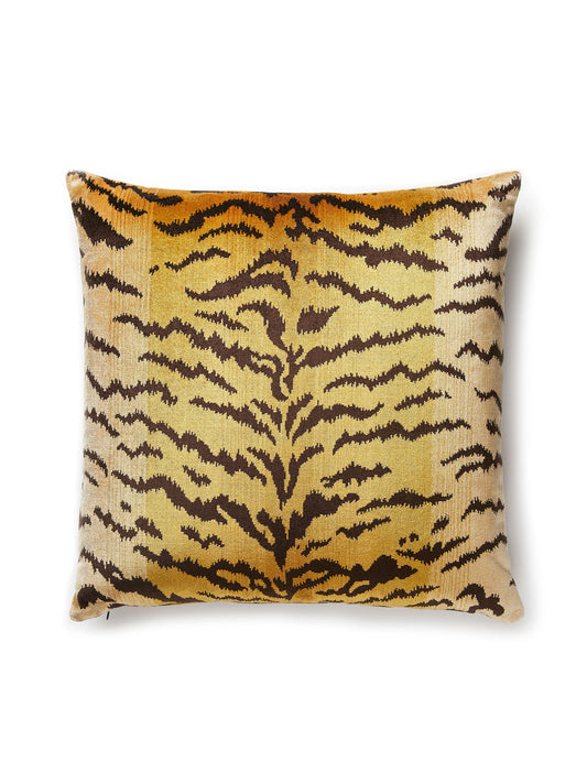 SCALAMANDRE PILLOWS   ANIMAL SKIN SQUARE    - SC 0007TIGRPILL NEW SKU # SCTIGRPILL0007