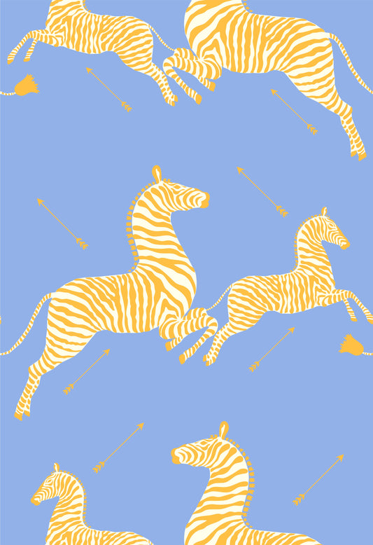 SC-0007WP81388M--ZEBRAS---WALLPAPER