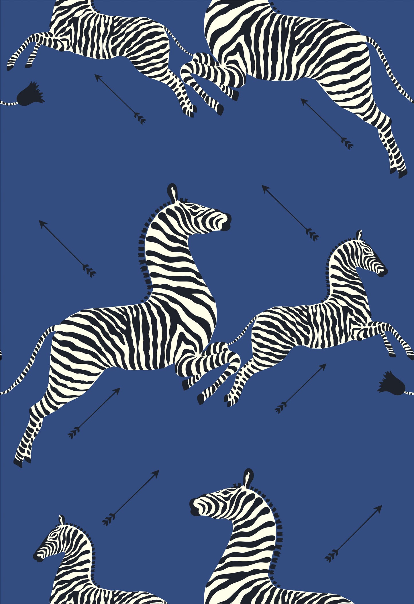 SC-0008WP81388M--ZEBRAS---WALLPAPER