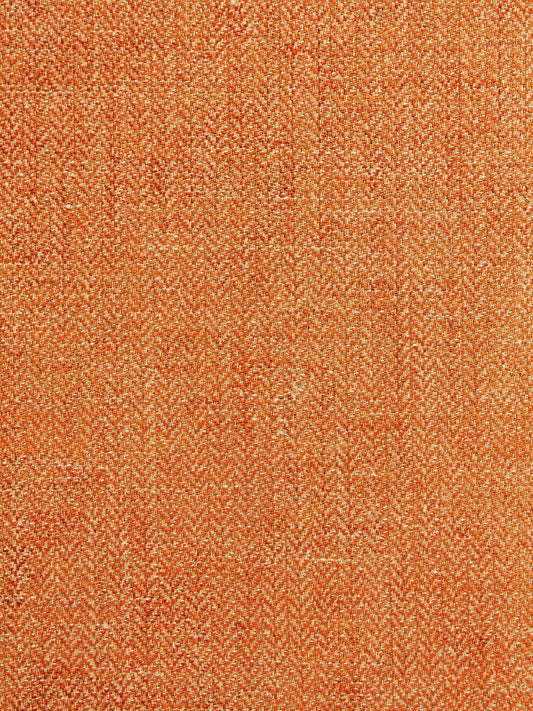 SCALAMANDRE OUTLET  FABRIC OXFORD HERRINGBONE WEAVE  FABRIC MANDARIN   - SC 000927006