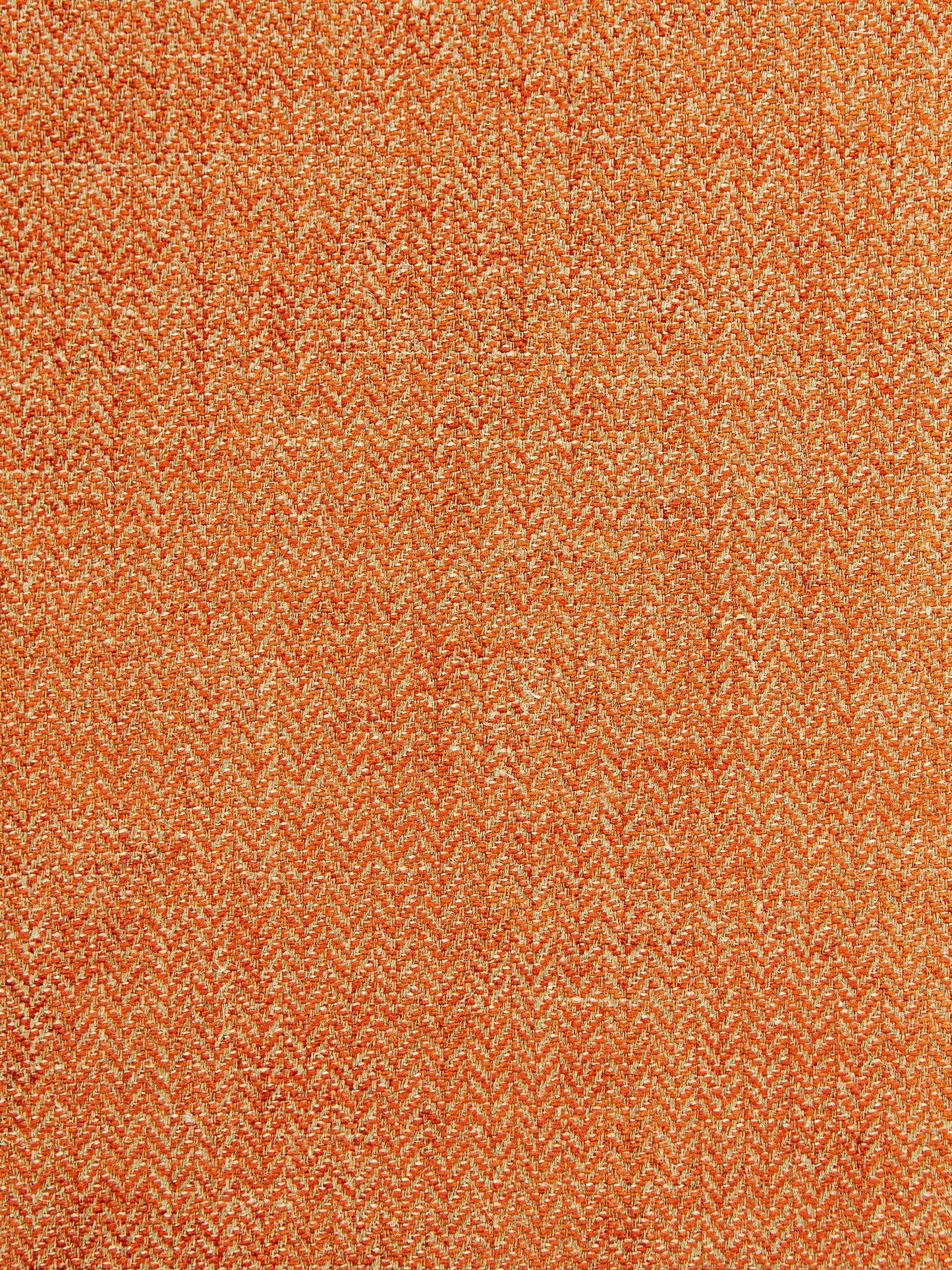 SCALAMANDRE OUTLET  FABRIC OXFORD HERRINGBONE WEAVE  FABRIC MANDARIN   - SC 000927006 NEW SKU # SC270060009