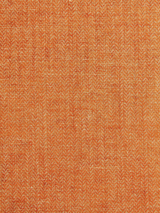 SCALAMANDRE OUTLET  FABRIC OXFORD HERRINGBONE WEAVE  FABRIC MANDARIN   - SC 000927006 NEW SKU # SC270060009