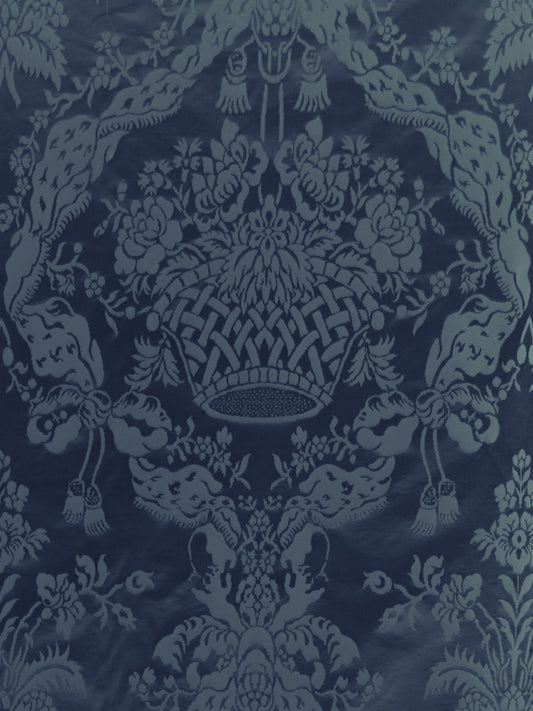 SCALAMANDRE  GABRIEL FABRIC BLUE   - SC 001220355M